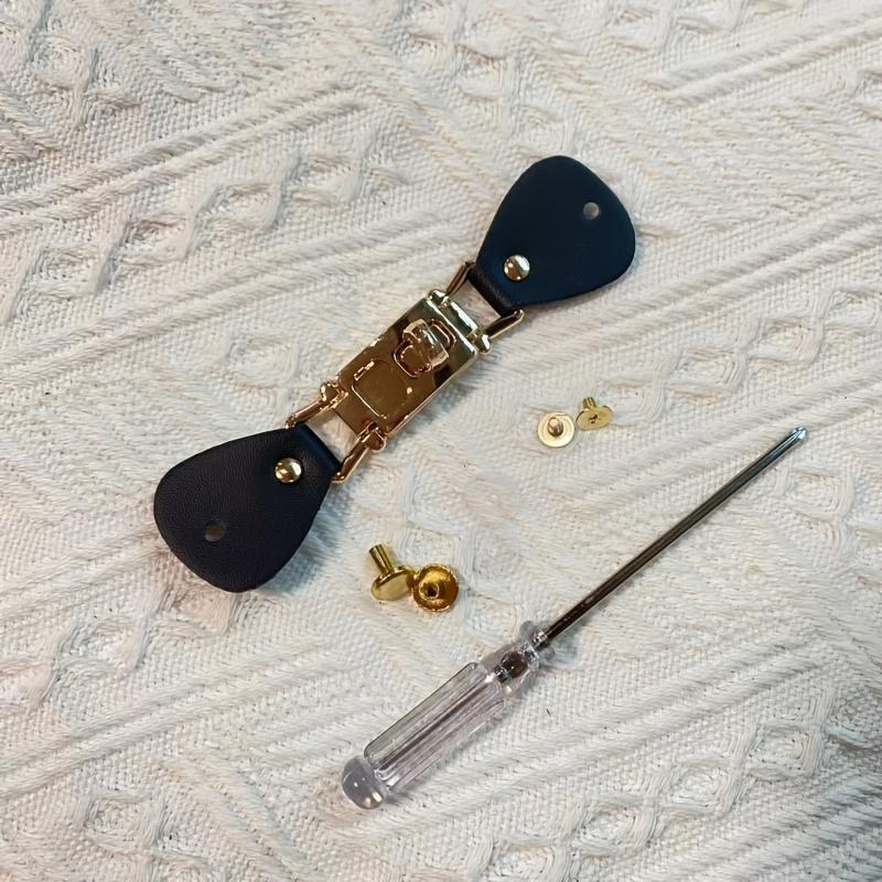 

Пряжка для сумки Сделай сам Ручная работа Застежка для сумки Коробка Сумка Материал для плетения Высококачественная фурнитура Универсальный стиль чёрный