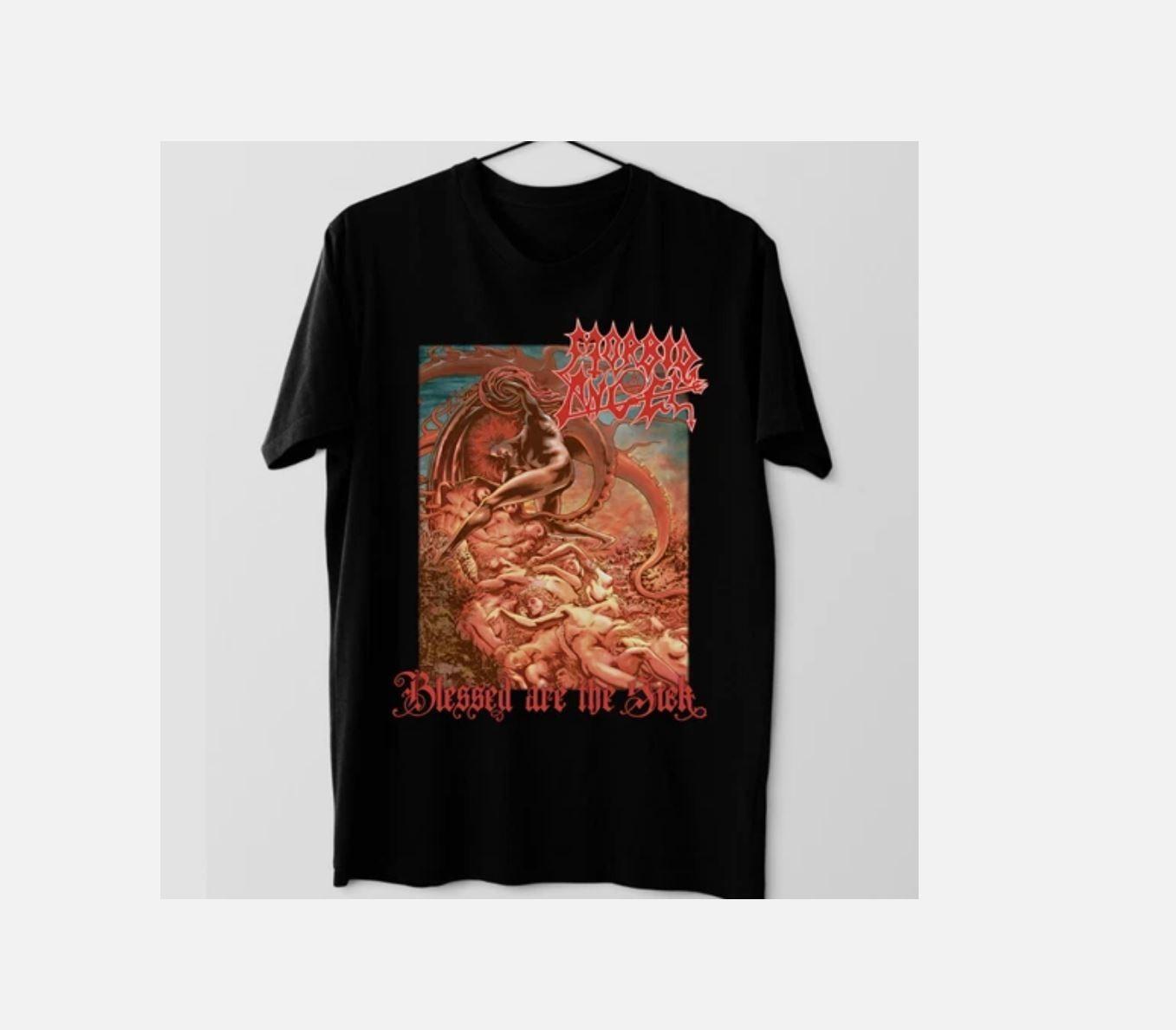 Rare Morbid Angel Blessed Are The Sick Album Cotton Men S-5XL L