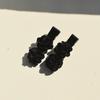 FLOWER LIGHT HAIR PIN, BLACK Claw Hair Pin