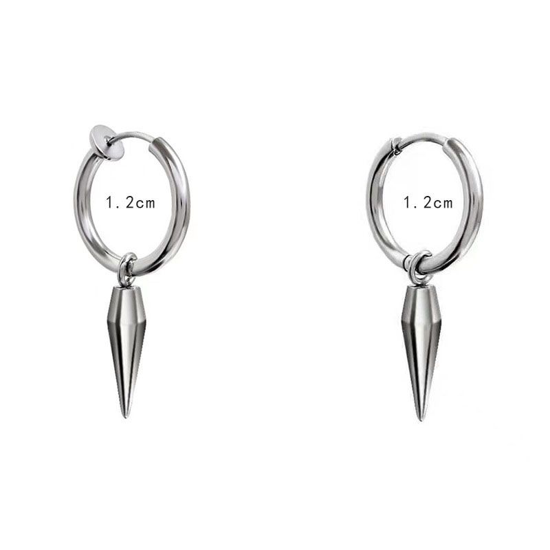 Anime Fairy Tail Trend Hip Hop Earring Personality Earrings Waterproof Rust-proof Ear Clip Cosplay Party Accessories