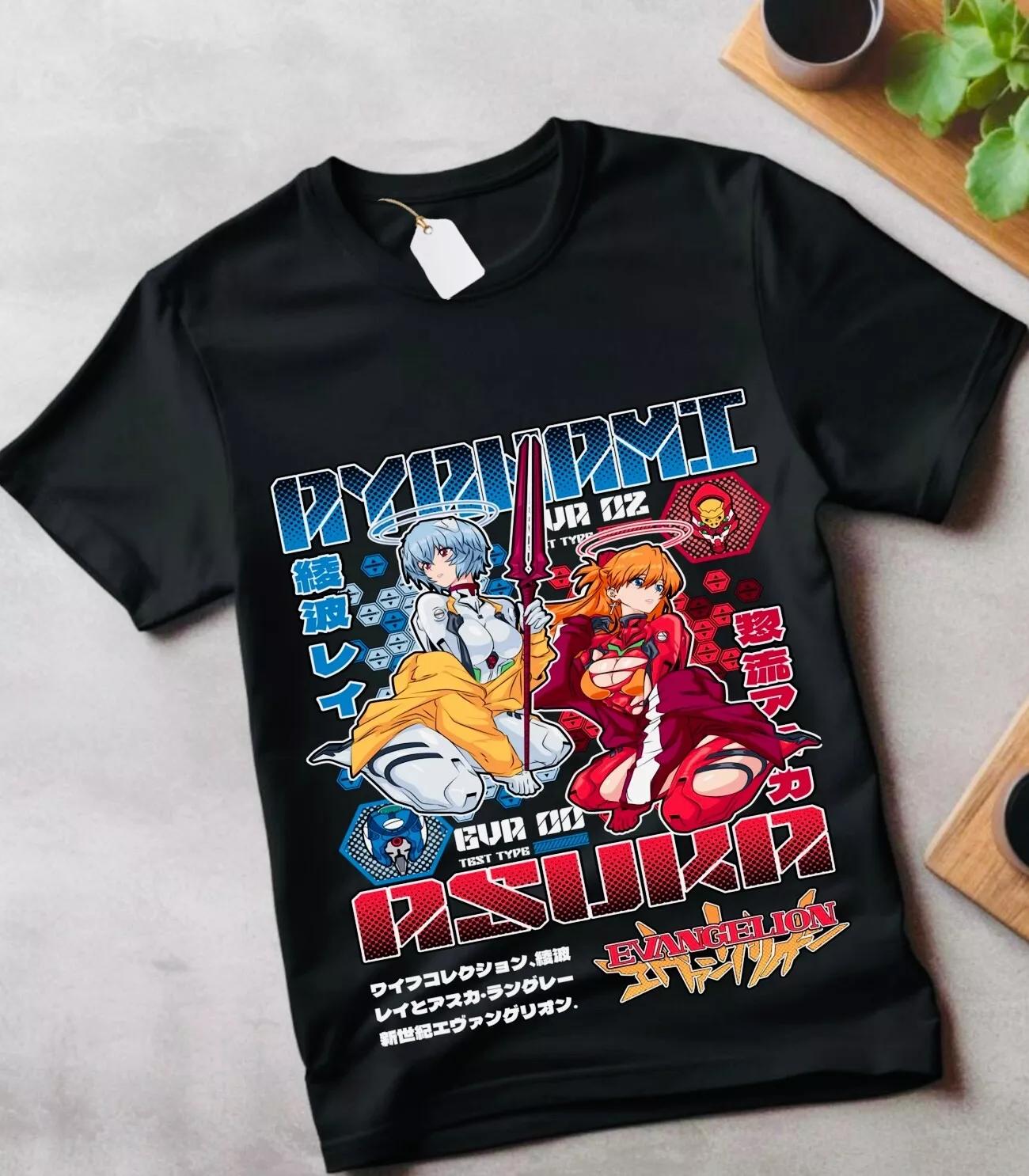 

Футболка Neon Genesis Evangelion Ева-01 Японское аниме Подарочная футболка для детей S