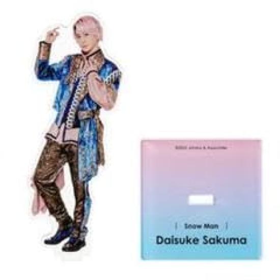 Snow Man Daisuke Acrylic Acrylic Stand Fest Official Goods [Sakuma Stand] Johnny's