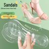 Antibacteriële Siliconen Antislip Kussentjes Steunzolen voor Hoge Hakken & Sandalen - Onzichtbaar Comfort & Bescherming