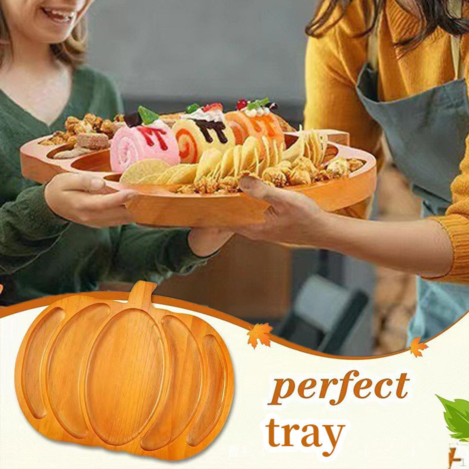 

Поднос для сервировки в форме тыквы на Хэллоуин, Разделенный поднос для чипсов и, Блюдо для закусок для S