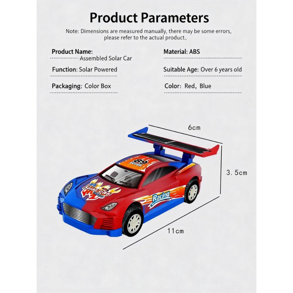 Solar Electric Mechanical Dog STEM DIY Educational Robot Toy Dual Power Mode