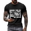 USA Anniversary Men's Casual Letter Print Short-Sleeve T-Shirt