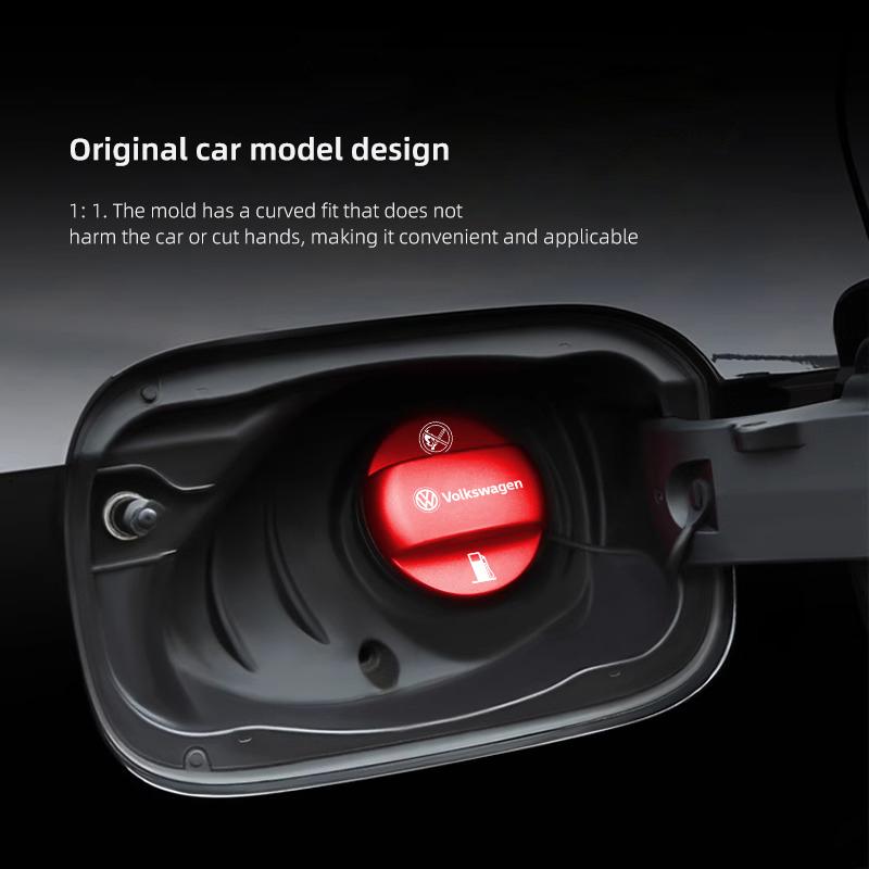 Hub Caps Volkswagen Car Fuel Cap Alloy Oil Box Lid Sticker For VW GTI Polo Golf MK6 7 8 Passat B6 7 8 9 Tiguan T-ROC Arteon Jett