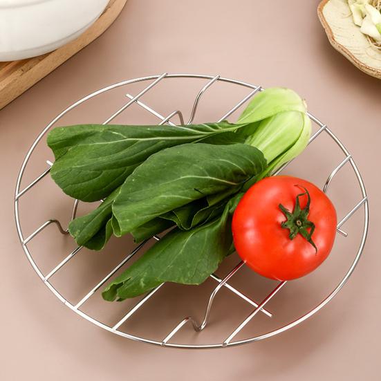 Parowar na kuchenkę do podgrzewania jedzenia Stal nierdzewna Nasadka na garnek Stojak parowy z izolacją na czterech nogach Taca na chleb Wielofunkcyjny dodatek do gotowania