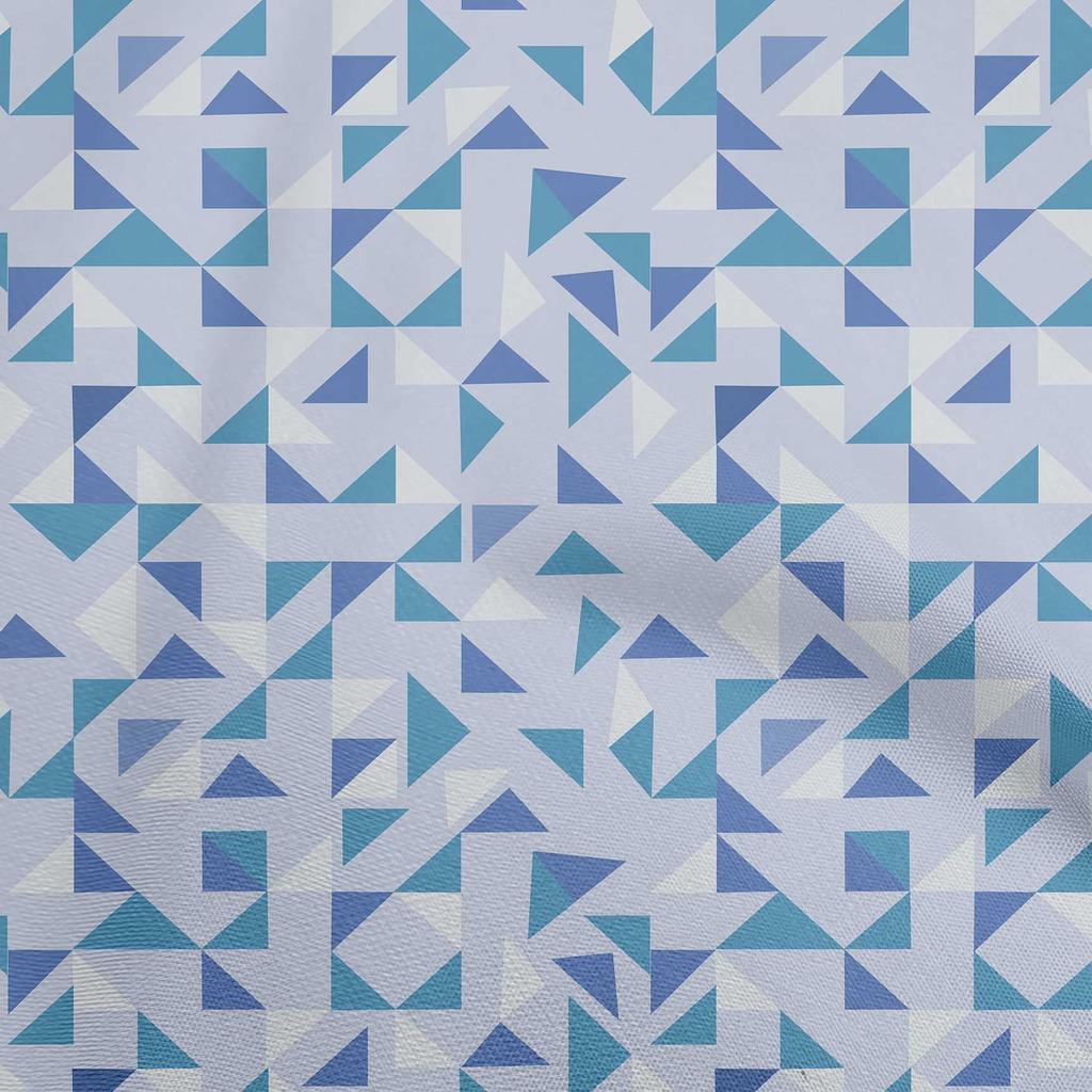 oneOone Cotton Flex Beige Stoff Geometrischer Nähstoff Meterware Bedruckt DIY Kleidung Nähzubehör 40 Zoll