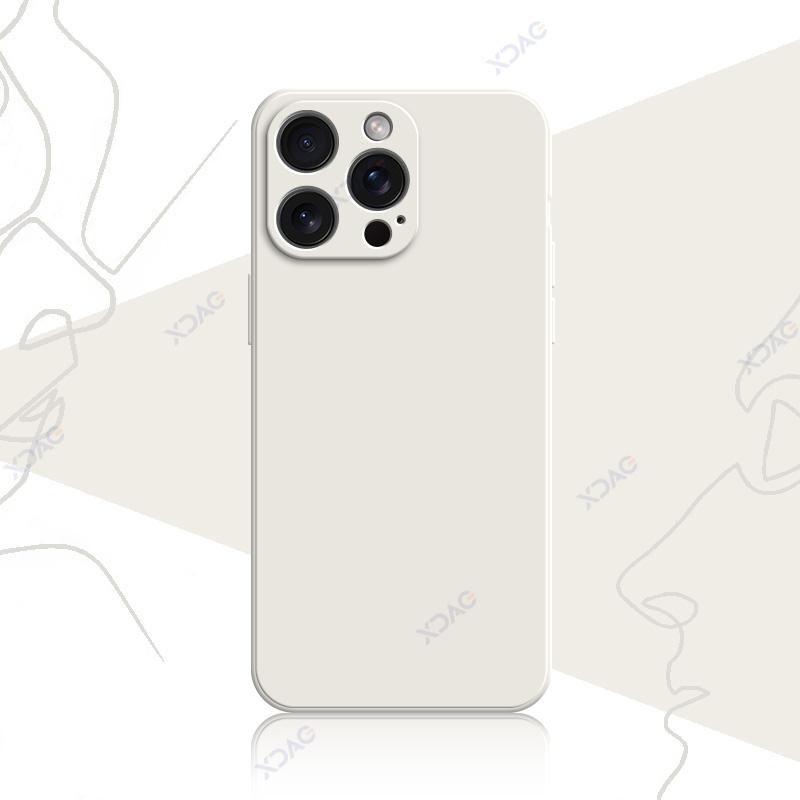 Cute Phone Cases for iPhone 15 Pro Max Plus iPhone15 15Pro 15Plus 5G Full Soft Luxury Square Liquid Silicone Back Cover