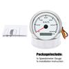 Custom Universal 85mm GPS Speedometer Digital Gauge 30 60 120 200 KMH Odometer For Marine Boat Car ATV With GPS Antenna Red LED