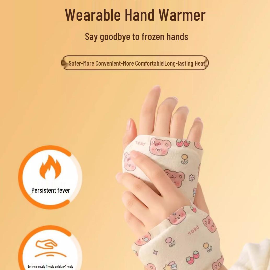 

Новая носимая грелка для рук: Самонагревающиеся, Одноразовые, Идеально для Детей Этой Зимой