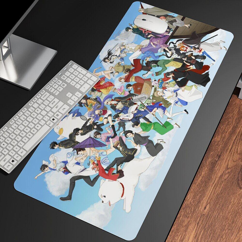 

Коврик для мыши Gintama, геймерский противоскользящий резиновый игровой коврик для мыши, клавиатура, ноутбук, компьютер, скоростной коврик для мыши, большой офисный коврик, коврик для мыши