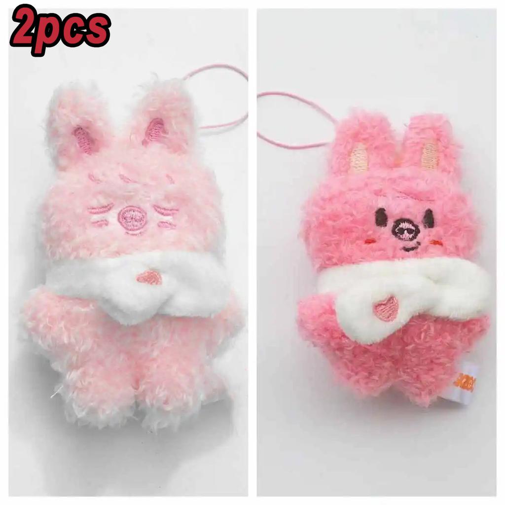 .*New Styles Mini Straykids Keychain Plush Doll Pendant FM Doll Creative Doll Bag Pendant Children's Fans Cute Gift