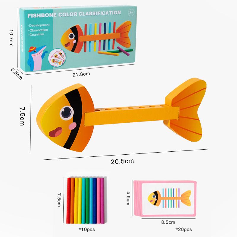 Gioco di Abbinamento Colori e Ordinamento per Bambini Giocattolo Creativo Montessori Clip Animali Perline Impilamento Gioco di Equilibrio Giocattolo per l'Educazione delle Abilità Motorie Fini del Bambino
