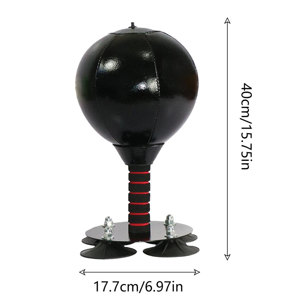 Desktop Punching Bag with 4 Suction Cup Desk Boxing Punch Ball Heavy Duty Stress Relief Boxing Practice for Kids and Adults