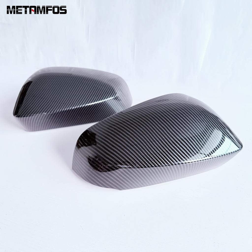 For Toyota Noah VOXY 90   2024 2025 2026 Carbon Fiber Rearview Side Door Mirror Cover Trim Protection Cap Accessories