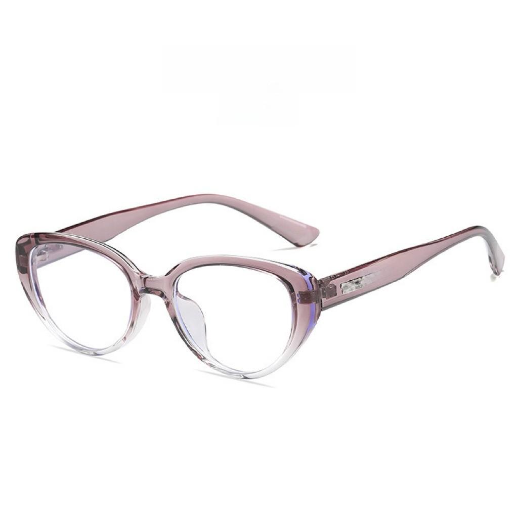Cat Eye Glasses Frame Women Anti Blue Light Fashion Eyewear For Casual Style