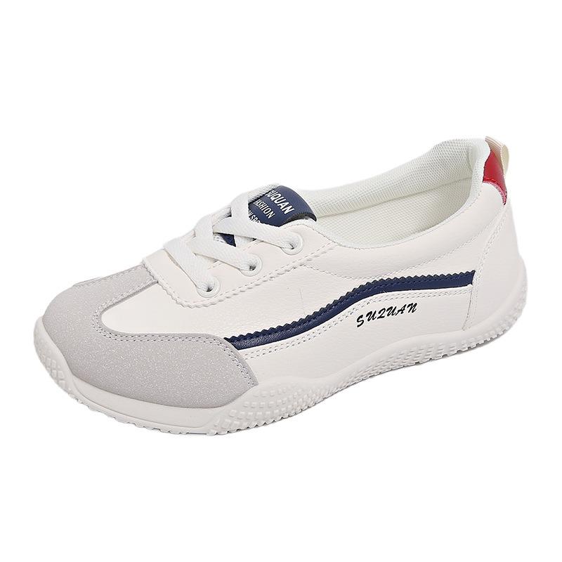 Autumn New Breathable Little White Shoes Schoolgirl Ins Versatile Casual Sports Board Shoes 1