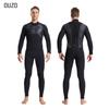 Mens Triathlon Wetsuit 3mm Neoprene Long Sleevele One Piece Wetsuit Ultra Elastic Diving Suit Open Water Swimming