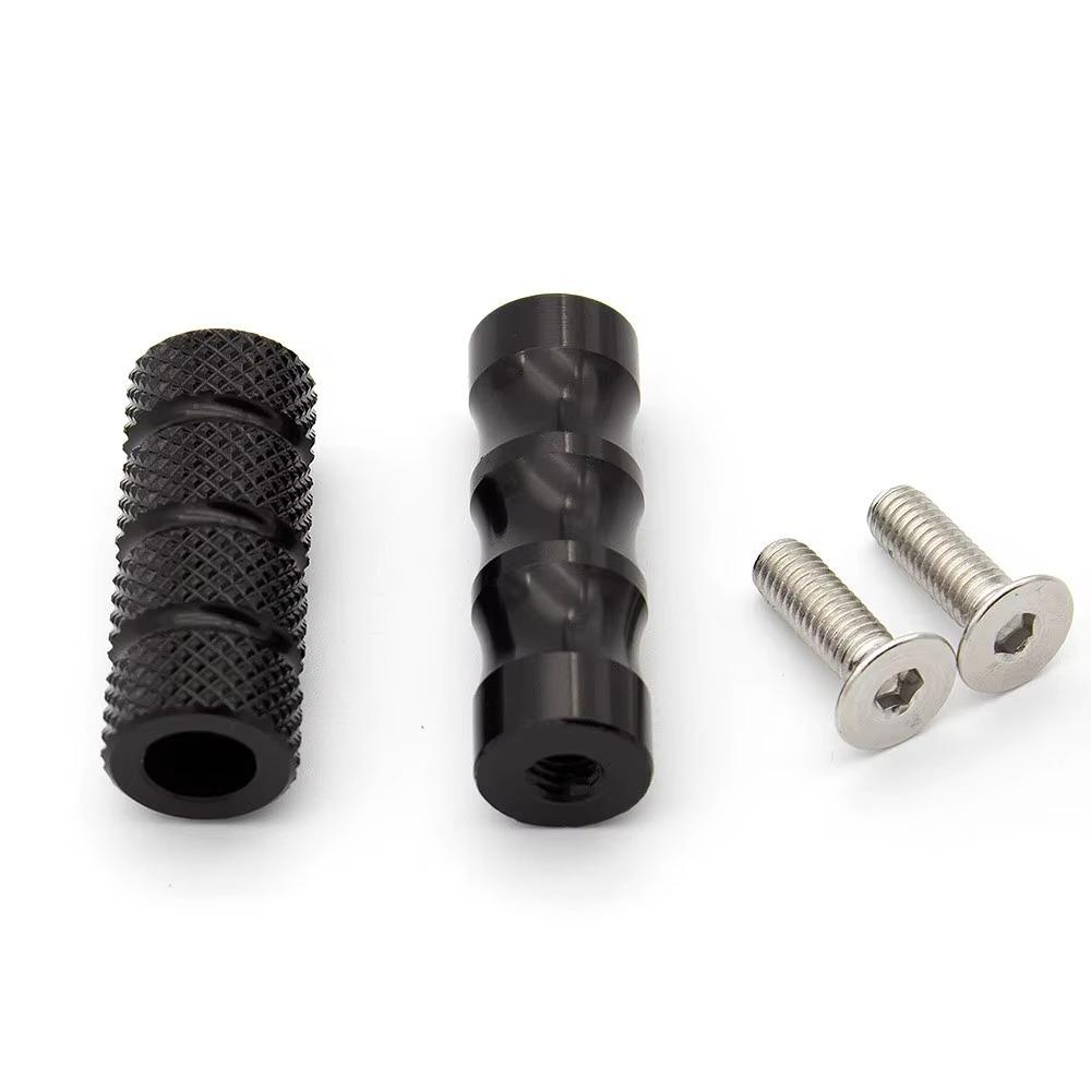 High-Strength M6 Motorcycle Footrest Rearset Aluminum Alloy CNC Gear Shift Peg Motorcycle Accessories for Yamaha//Kawasaki