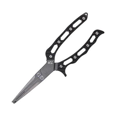 Daiwa Stainless Steel Pliers 220H, Total Length 220mm, Black