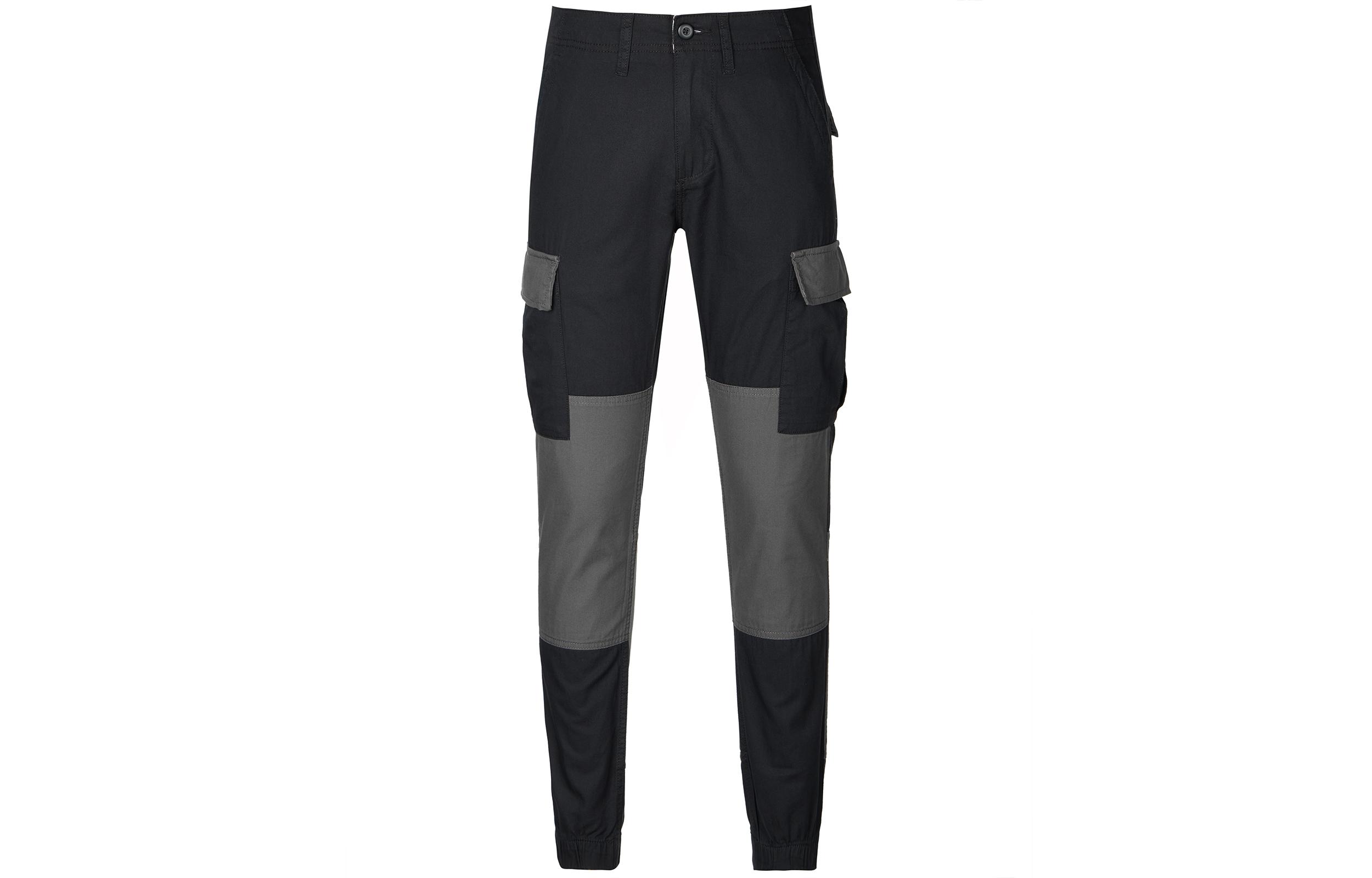 Vans Casual Pants Men s Black Thin Cuffed Pants VN0A5FJGKOU L