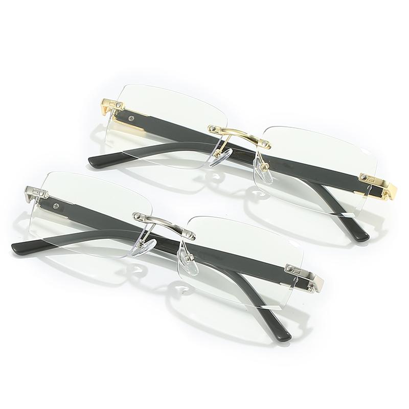 KQA1330 Metal Rectangle Frame Presbyopia Minus 250 Supplier Glasses Women Corrective Eyeglasses Flexible Reading Glass