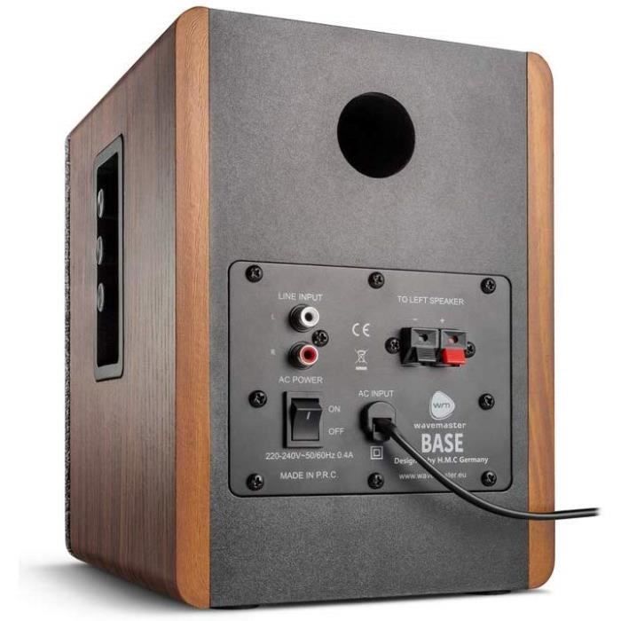 Wavemaster Base Active 2.0 Système d'enceintes avec Bluetooth
