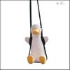 Cute Swinging Car Hanging Ornament Funny Rear View Mirror Swing Hanging Accessories