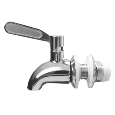 Robinet en Acier Inoxydable Pour Distributeurs de Boissons Robinet pour Bocal en Verre d'Eau et Boissons Conception Anti-fuite