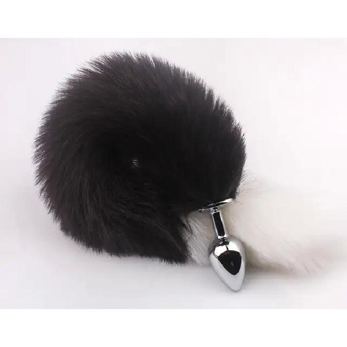 Sexy Toys Metal Fake Fur Fox/Dog Tail Anal Plug Butt Plug BDSM Flirt Anus Plug For Women Adult Games Product For Couples