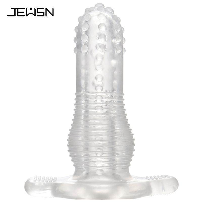 Jiuxing Wolf Tooth Anal Sleeve - Crystal Pleasure Plug for Adults