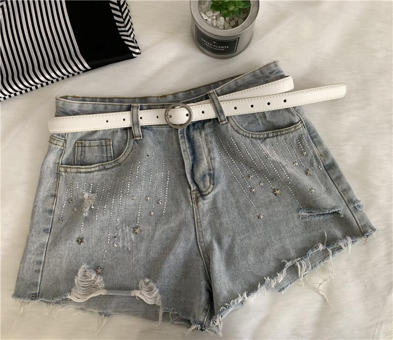 Round Buckle Imitation Leather Belt, Women S Personalized Round Belt Belt Belt, Pin Buckle Student Belt 105cm