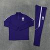 Adult National Team Soccer Training Jerseys Long Sleeve Half Zip Cotton Blend Sports Wear