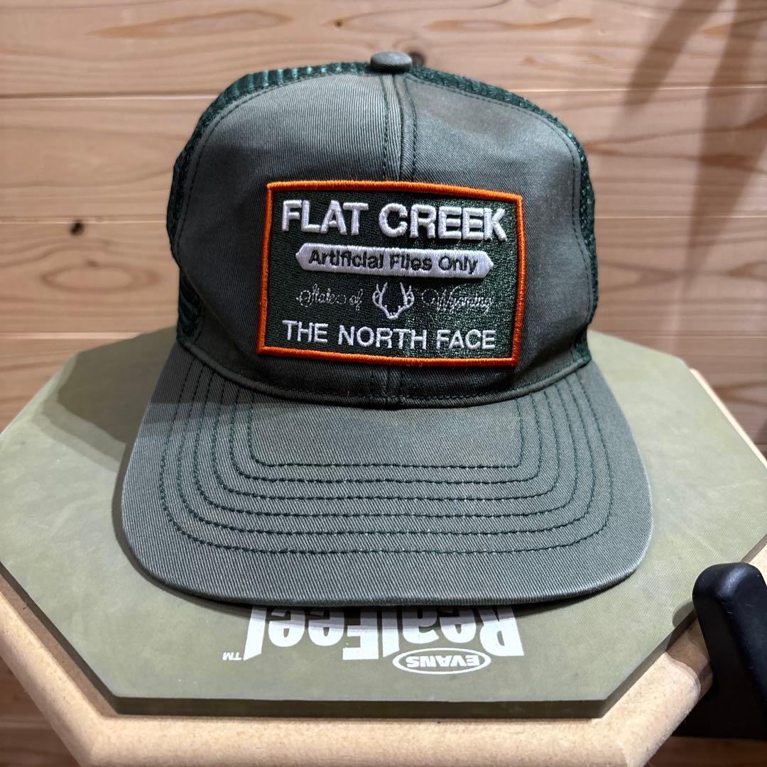 Used north face trucker cap