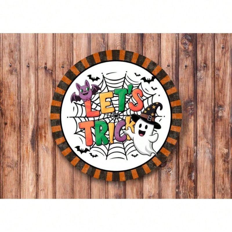 Decorative Metal Wall Art Sign 20x20 Cm Retro Tin Poster
