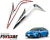 FUKUARE Prius 50 Series Late Model Taillight Rear Garnish Chrome Finish Exterior Custom Parts