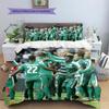 Biancheria da letto con motivo Panathinaikos FC Decorazione per la casa Regalo di compleanno (1 * copripiumino + 2 * federa, senza nucleo)