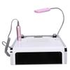 108W 4-In-1 Nail Suction Dust Collector Nail Art Curing Lamp Light Grinding Machine