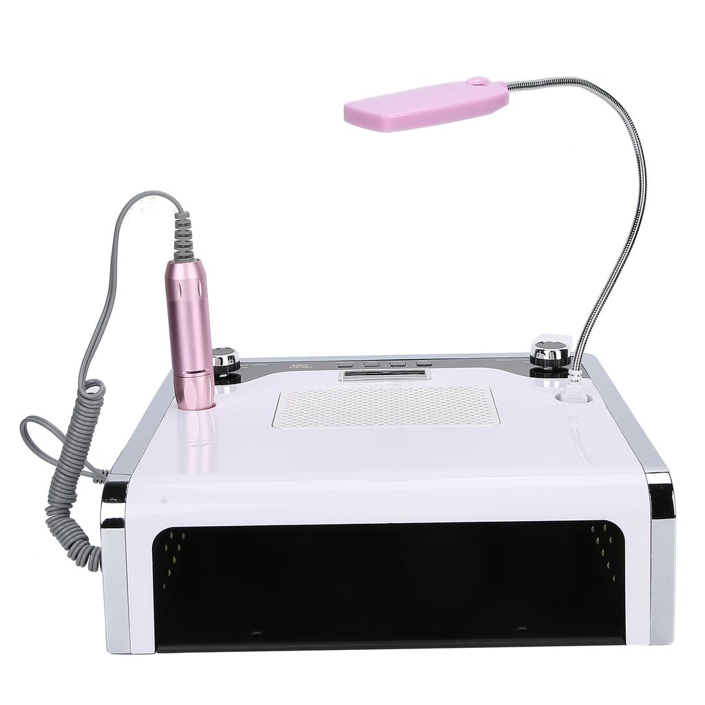 108W 4-In-1 Nail Suction Dust Collector Nail Art Curing Lamp Light Grinding Machine