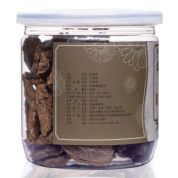 Cutii de 90 g de ceai din rădăcină de brusture aurie Ceai din flori de brusture felii rotunde