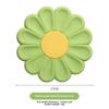 Daisy Flower Shape Cup Coaster Silicone Slip Insulation Pad Cup Mat Hot Drink Holder Mug Stand Home Table Decorations Kitchen Accessory