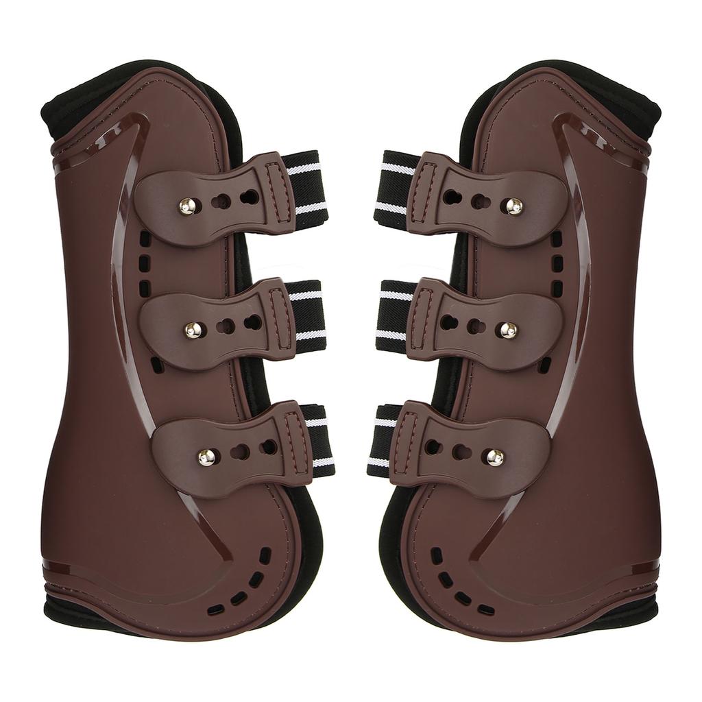 Horse Front Leg Boots Breathable Impact Resistant Prevent Slip Horse Leg Guard for Training Jumping