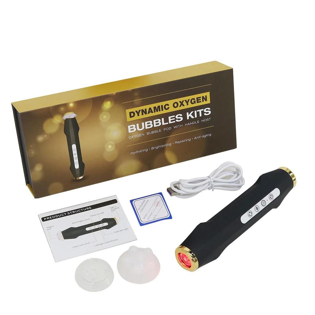 Tragbare Pods Wiederaufladbares Sauerstoff CO2 Bläschen Gesichtsgerät Weiche Hautfreundlich Heim Büro Reise Beauty-Tool