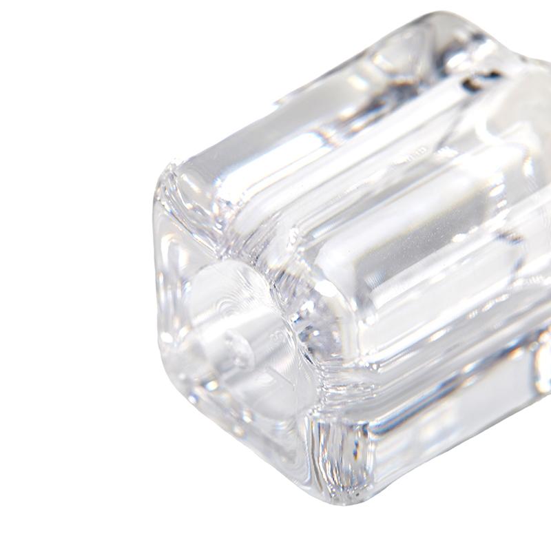 1Pc 5Ml Empty Lip Gloss Tube Clear Mini Refillable Lip Balm Bottles With Rubber Inserts