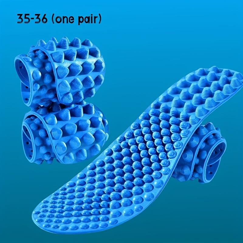 1 Pair Reflexology Foot Massager Massage Insoles Foot Massage Shoe Pads