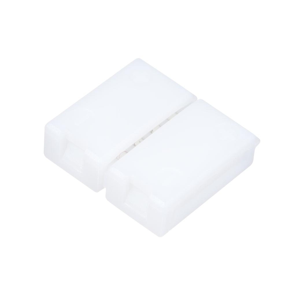 10Pcs LED Strip Connectors L Shape 4-Pin with 20Pcs Connector Clips for RGB SMD 5050 3528 LED Light Strips
