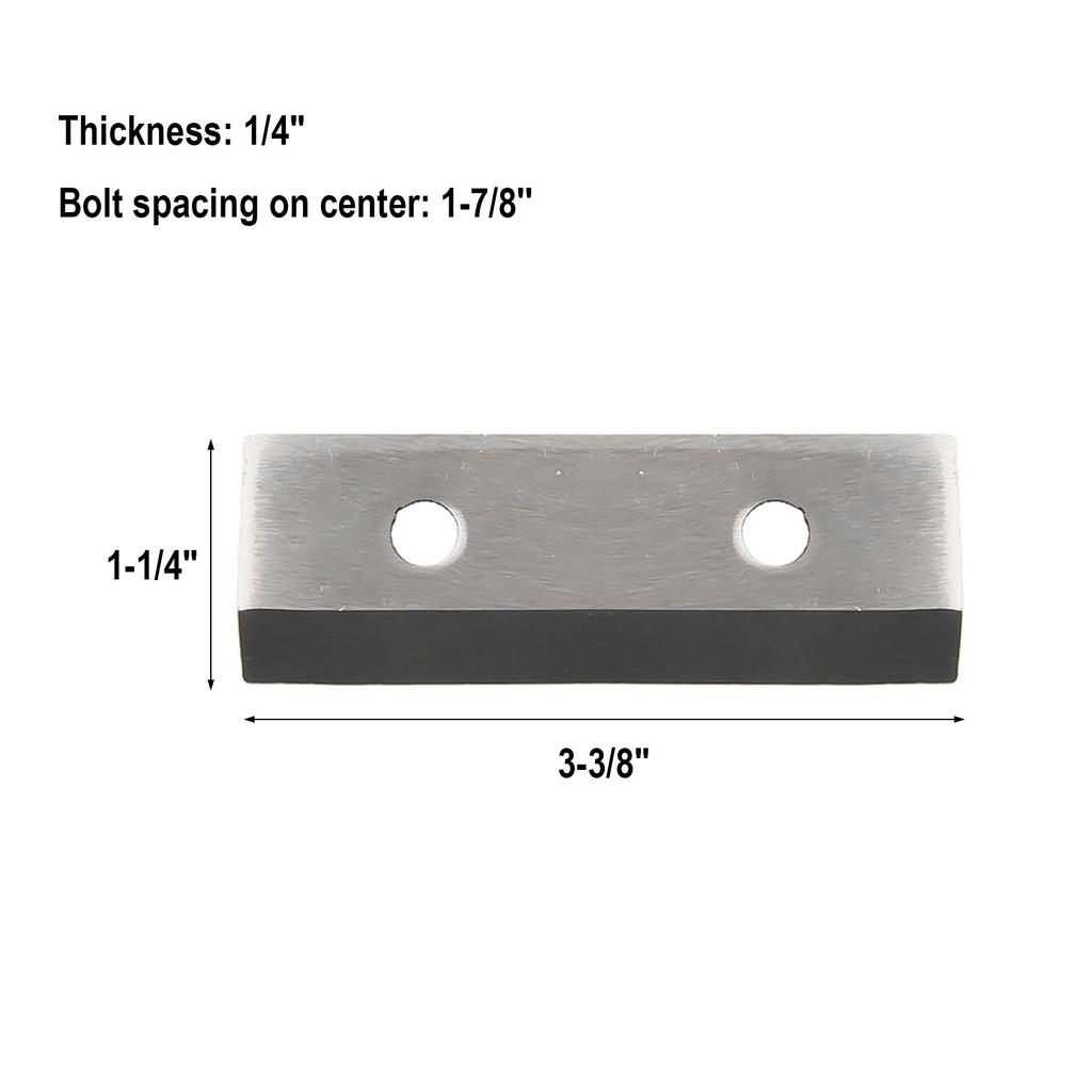 Chipper Blade Shredder Blades None - Long-lasting 781-0490 And Efficient High-Quality Shredder Replacement Part