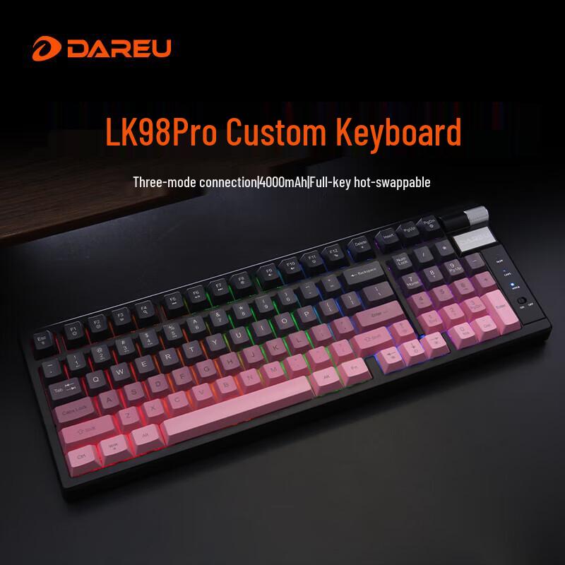 

Dareu LK98Pro Tri-Mode Gasket Hot-Swappable Mechanical Keyboard